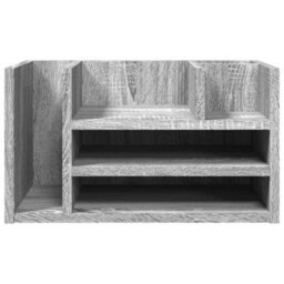 Walplus Desk Organiser Grey Sonoma 44.5X24X25 Cm Engineered Wood - thumbnail 4