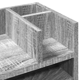 Walplus Desk Organiser Grey Sonoma 44.5X24X25 Cm Engineered Wood - thumbnail 7