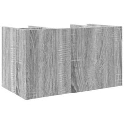 Walplus Desk Organiser Grey Sonoma 44.5X24X25 Cm Engineered Wood - thumbnail 6