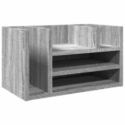 Walplus Desk Organiser Grey Sonoma 44.5X24X25 Cm Engineered Wood - thumbnail 2