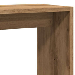 Vidaxl Side Table Artisan Oak 50X26X50 Cm Engineered Wood - thumbnail 7
