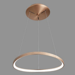 Luminosa Lighting Luminosa Modern Led Hanging Pendant Brushed Gold, Warm White 3000K 2640Lm Dimmable - thumbnail 2