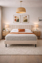 Aspire Verona Plush Velvet Bed Frame, Upholstered Platform Bed In Pink, Navy, Steel Or Cream, Single To Super King - thumbnail 2