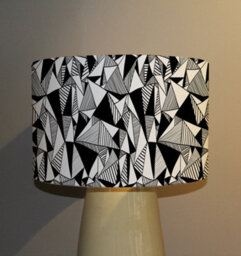 Andrew Lee Triangles, Mosaic Pattern. (Ceiling & Lamp Shade) / 45Cm X 26Cm / Ceiling Shade - thumbnail 4