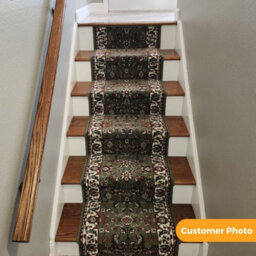 Traditional Stair Runner - Soft & Durable Carpet Runner For Stairs & Staircases, Multiple Lengths - thumbnail 5