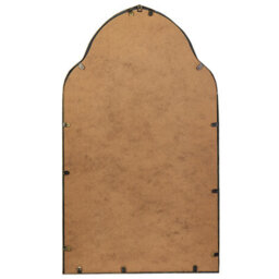 Wyld And Coco Gold Arched Wall Mirror 58 X 104 Cm - Handmade Iron Frame Decorative Accent - thumbnail 3