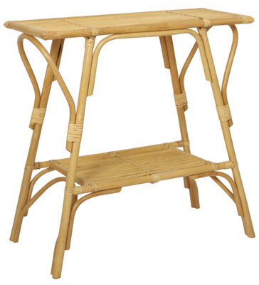 Nordlys Natural Rattan Console Table Sea Side Style Living Room - image 1