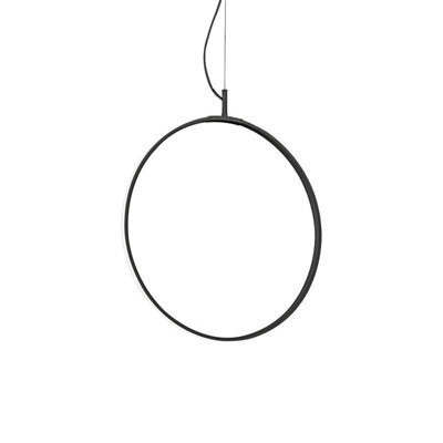 Ideal Lux Circus 44Cm Integrated Led Pendant Ceiling Light Black, 3000K - image 1