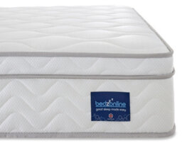 Bedz Online Bedzonline Wavy Knit Euro Top Hybrid Mattress, 7-Zone Pocket Springs & Medium-Firm, 3Ft Single (90X190Cm) - thumbnail 2