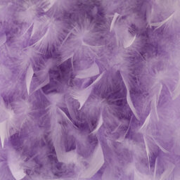 Happy Homewares Modern And Chic Soft Lilac Feather Floor Lamp With Satin Nickel Plated Base - thumbnail 4