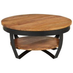 Vidaxl Coffee Table 65X65X32 Cm Solid Acacia Wood - thumbnail 3