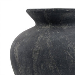 Hill Interiors Amalfi Vase Grey (One Size) - thumbnail 4