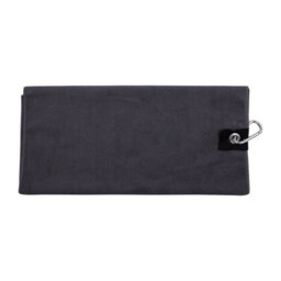 Towel City Microfibre Golf Towel Steel Grey (One Size) - thumbnail 3
