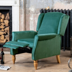 Barksdale Recliner Armchair - Green - thumbnail 2