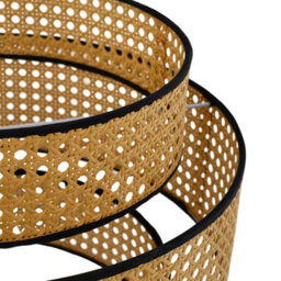 Living And Home E27 Handwoven Naturally Rattan Pendant Light, 40Cm(Dia) - thumbnail 6
