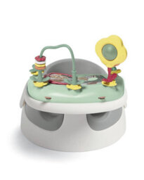 Mamas & Papas Baby Snug Seat And Activity Tray With Adjustable Features, Supportive, Stable Easy Clean Design, Pebble Grey