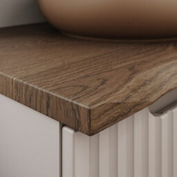 Heze Furniture Noca Bathroom Cabinet 60Cm With Casella Worktop - Cashmere - thumbnail 4