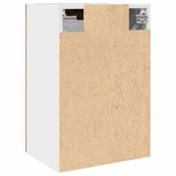 Berkfield Hanging Glass Cabinet Artisan Oak 40X31X60 Cm Engineered Wood - thumbnail 7