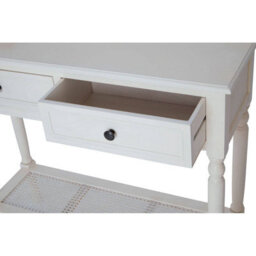 Orsina Console Table For Hallway, Pine Wood Hallway Table For Home Décor, Wood Table With 2 Drawers For Office - thumbnail 6