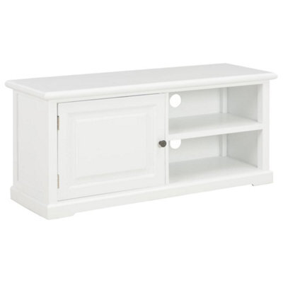 Berkfield Tv Cabinet White 90X30X40 Cm Wood - image 1