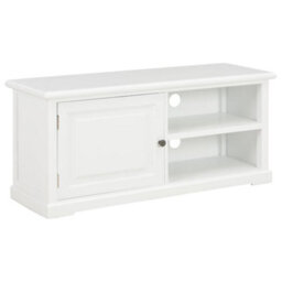Berkfield Tv Cabinet White 90X30X40 Cm Wood - thumbnail 1