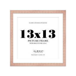 "13X13"" Bronze Picture Frame - 13X13"" Square Frame With 12X12"" Mount For 13X13""/12X12"" Pictures Art Deco Style Room Decor, 1 Pack"