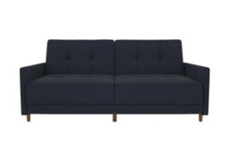 Dorel Home Andora Sprung Sofa Bed In Fabric Navy Blue