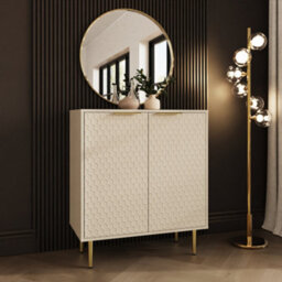 Azariah Compact Sideboard Chest Ivory - thumbnail 2