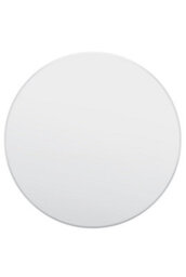 Mirroroutlet All Glass Bevelled Frameless Modern Design Round Mirror 110 X 110Cm - thumbnail 3