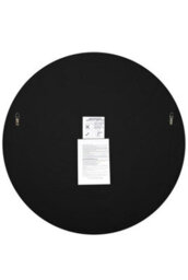 Mirroroutlet All Glass Bevelled Frameless Modern Design Round Mirror 110 X 110Cm - thumbnail 7