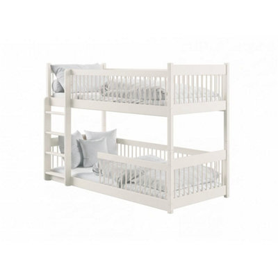 Arte Cotton Wooden Bunk Bed & 2 Foam Mattresses 90 X 190 Cm - image 1