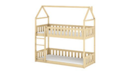 Arte Classic Pine Pola Bunk Bed With Foam Mattresses - Timeless Design & Versatility (H1930mm W1980mm D980mm) - thumbnail 2