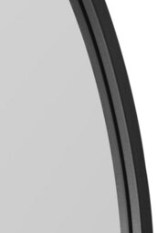 "Mirroroutlet Arcus - Black Metal Framed Arched Wall Garden Mirror 39"" X 39"" (100Cm X 100Cm)" - thumbnail 6