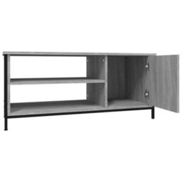 Berkfield Durable Tv Cabinet Grey Sonoma 100X40X45 Cm Engineered Wood - thumbnail 6