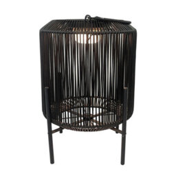 K Living Manau Rattan Solar Rechargeable Lamp - thumbnail 3