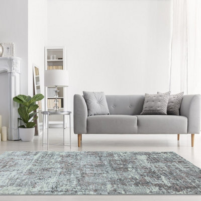 Abstract Pink Modern Jute Backing Easy To Clean Rug For Living Room Bedroom And Dining Room-160Cm X 230Cm - image 1