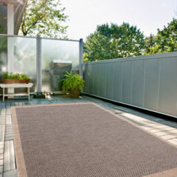 The Rugs Nature Collection Outdoor Rug In Dark Grey 5200Dg - thumbnail 9