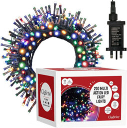 Globrite 20M 200 Led Fairy Lights Multi Colour Plug In Indoor Outdoor String Lights With 8 Modes - thumbnail 1