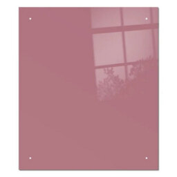 60 X 50Cm Rasberry Diva Glass Kitchen Splashback Splatter Screen Pre Drilled Holes Wall Hanging Fixings Included - thumbnail 2