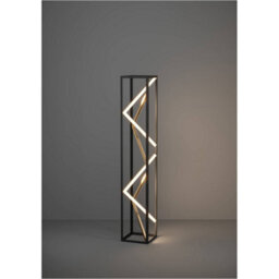 Loops 2 Pack Stylish Modern Black And Gold Floor Lamp - Elegant Indoor Lighting Solution - thumbnail 4