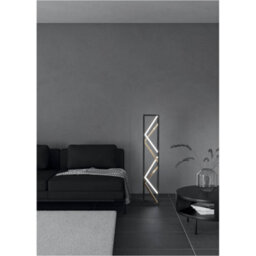 Loops 2 Pack Stylish Modern Black And Gold Floor Lamp - Elegant Indoor Lighting Solution - thumbnail 5