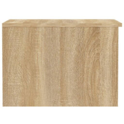 Berkfield Stylish Coffee Table Sonoma Oak 50X50X36 Cm Engineered Wood - thumbnail 7