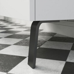 Probaty Bathrooms Vanity Unit Matte White Mdf,600X385X850mm,wall Mounted,3 Drawer With Artificial Stone Square Basin - thumbnail 5