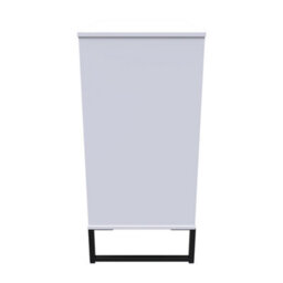 Beijing 4 Drawer Chest Of Drawers In White Matt (Ready Assembled) - thumbnail 2