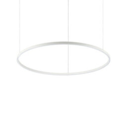 Ideal Lux Oracle Decorative Round Integrated Pendant Light White, 4000K, 51W - thumbnail 1