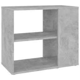 Berkfield Side Cabinet Concrete Grey 60X30X50 Cm Engineered Wood - thumbnail 2