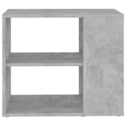 Berkfield Side Cabinet Concrete Grey 60X30X50 Cm Engineered Wood - thumbnail 4