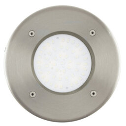 Ip67 Outdoor Recessed Ground Light Stainless Steel Round 2.5W Built In Led