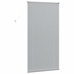 Walplus Window Blind With Curtains Manual Silver Aluminium - thumbnail 7