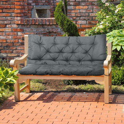 Outsunny Garden Bench Cushion 2 Seater Swing Chair Cushion Outdoor Seat Pad - image 1